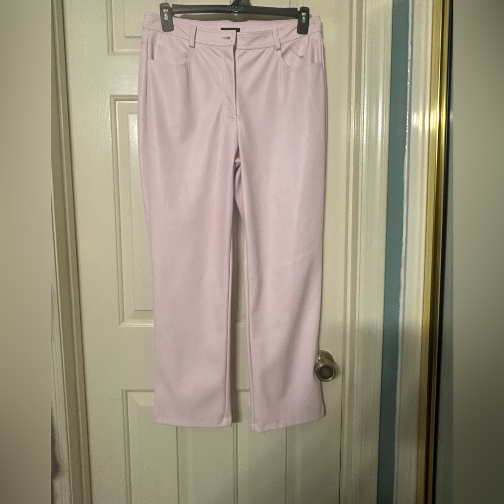 Halogen Light Pink Straight Leg Pants